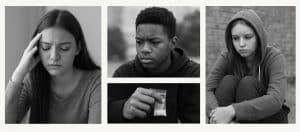 Adolescents struggling with substance abuse and mental health