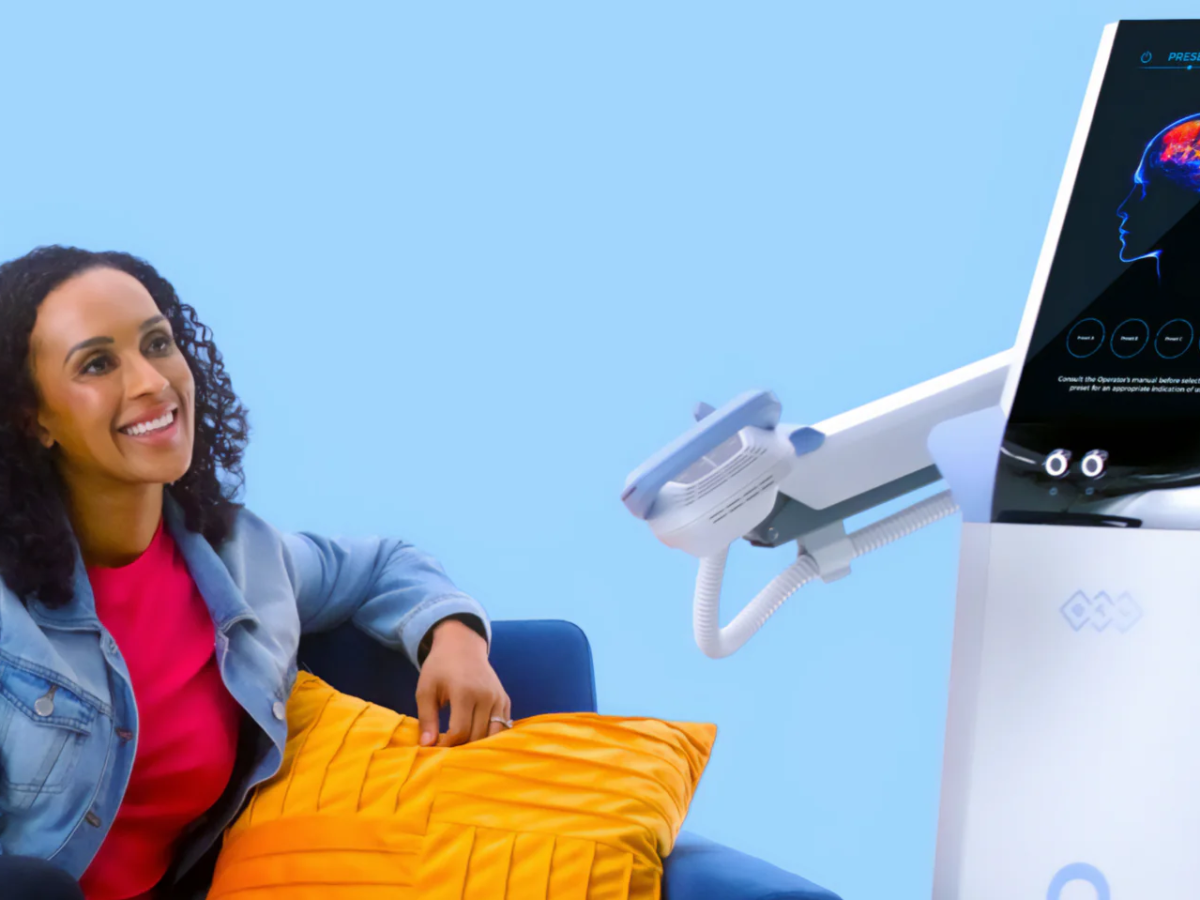 EXOMIND TMS Patient EXOMIND TMS Patient Enjoying the Benefits of TMS Therapy