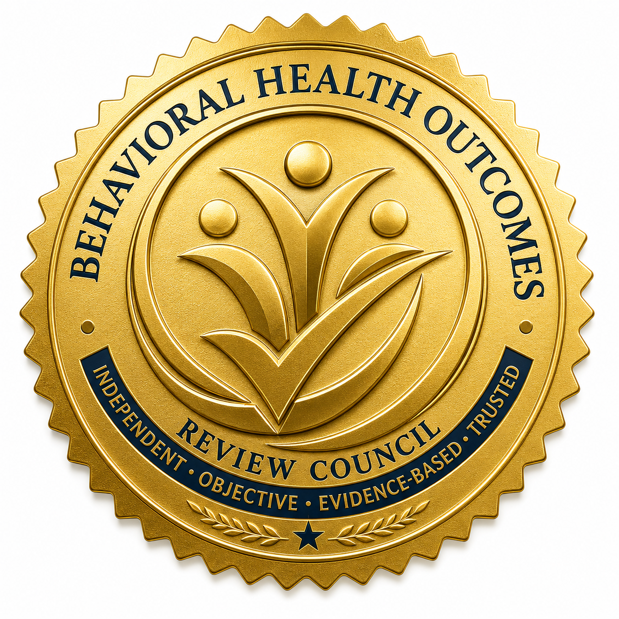 Call seal awarded to ambrosia behavioral Health by the Behavioral Health Outcomes Review Council